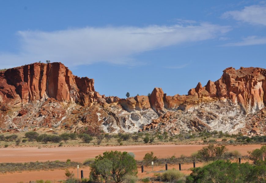 Centrum australské pouště Alice Springs
